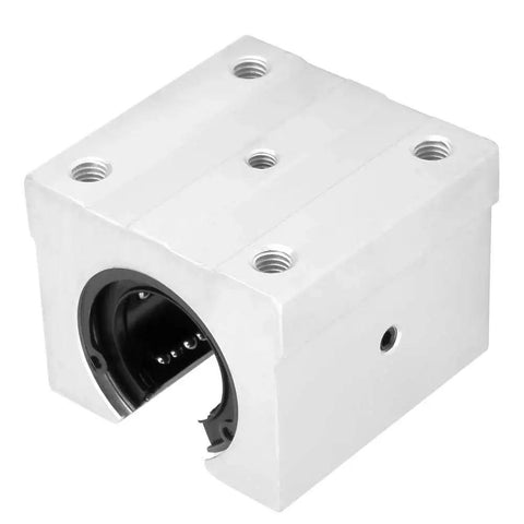 Open Type SBR30UU Linear Motion Bearing Slide Block for 30mm Rails, aluminum alloy, high precision, 56mm height, front angled view