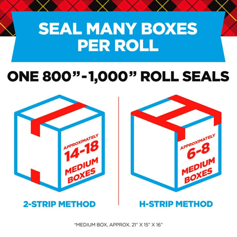 Scotch Heavy Duty Packaging Tape 2 Inch By 800 Inch Clear 2 Count Pack For Heavy Boxes And Overstuffed Cartons usage guide