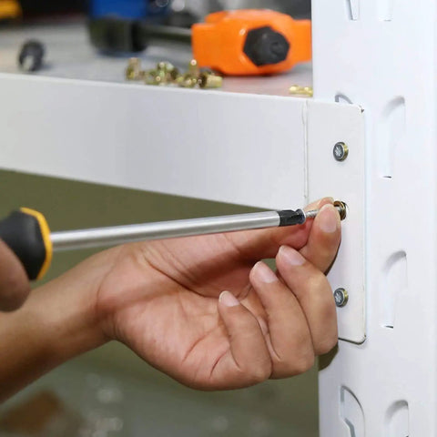 Installation of 25 Pack Multi Grip Rivet Nut Inserts Pre Bulbed One Quarter Inch Twenty Thread Heavy Duty Nutsert in sheet metal.