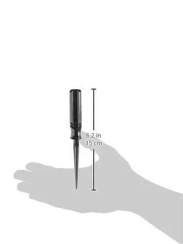 Heavy Duty Screwdriver Handle Reamer Three Thirty Second To Three Eighths Inch in hand showing size and fluted grip