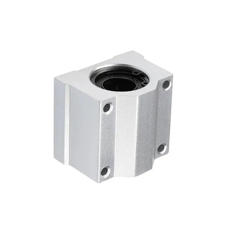 16mm Bore Linear Ball Bearing Slide Block Units SCS16UU with aluminum alloy housing and chromium steel balls, side view