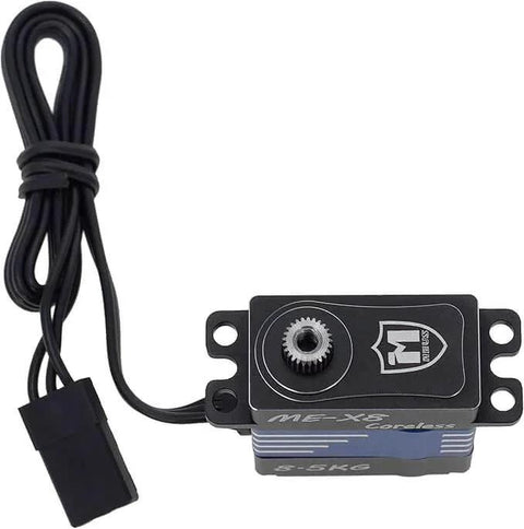 High Torque 8.5KG SCX24 Servo with Mount and Servo Horn for SCX24 1/24 RC Crawler Upgrades Parts (8.5KG) front view