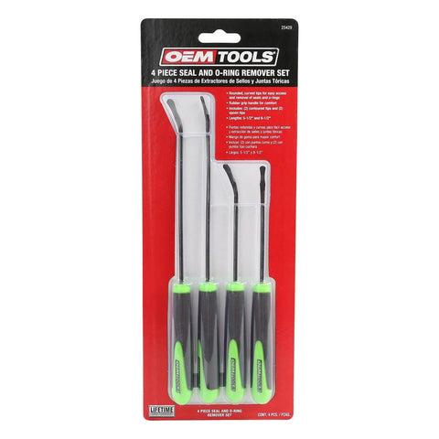 O Ring And Seal Removal Pick Set With Short And Long Spoon Picks, Pro Grade Contoured Automotive Tools in packaging