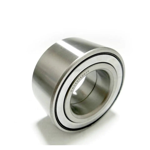 Sealed automotive hub bearing 25x52x37mm, durable, smooth, and quiet for passenger cars, front view.