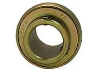 1-1/4 in (31.75 mm) Sealed Wide Set-Screw Ball Bearing Insert, Single-Row RF Double Lip Contact Seal, zinc-plated, normal clearance