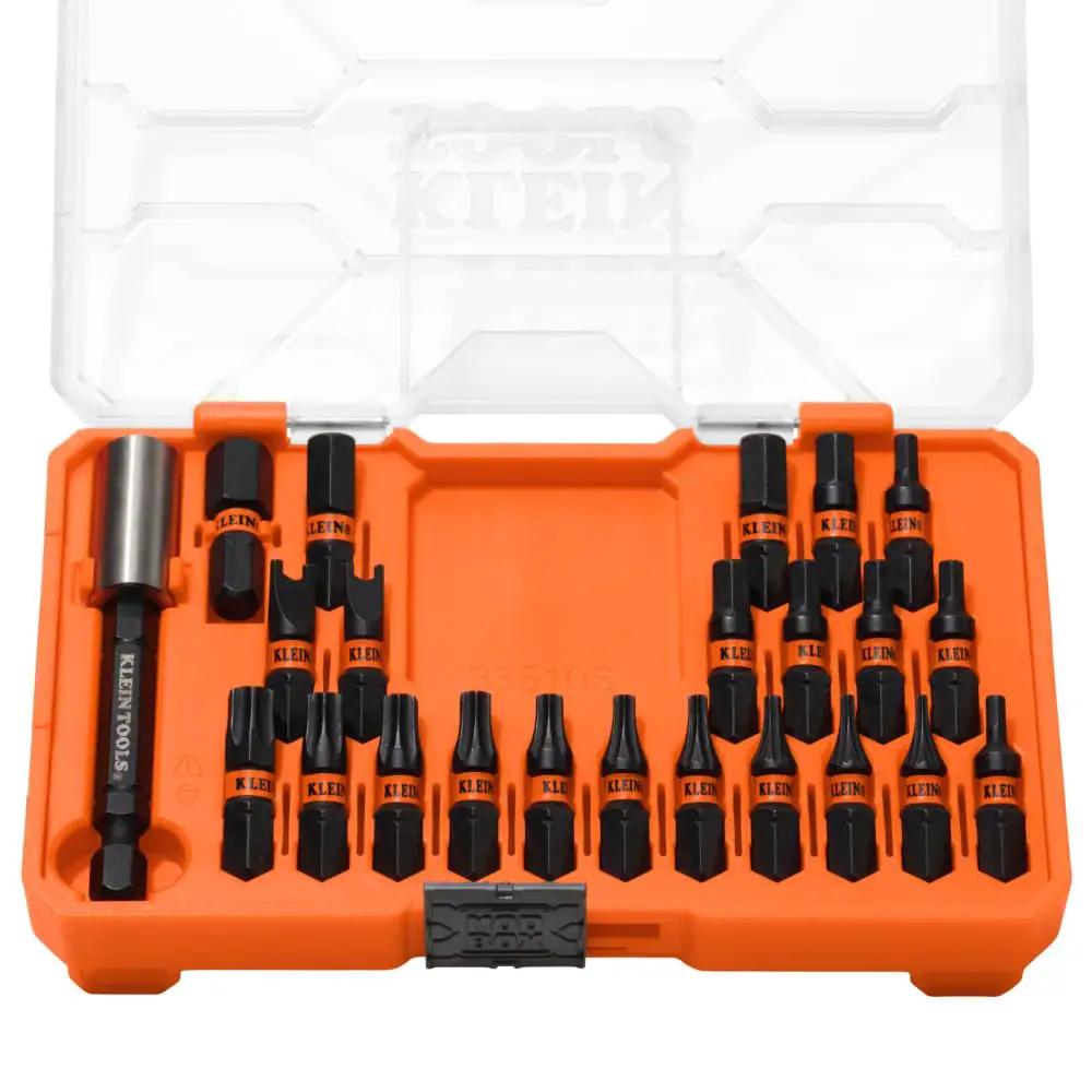 Security Bit Set Klein Tools 23 Piece Tamperproof Bits...