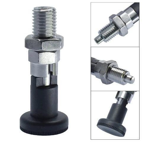 Self Locking Indexing Pin And Spring Plunger Stainless Steel M16 Threaded Lock Pin Bolt with rustproof durable construction