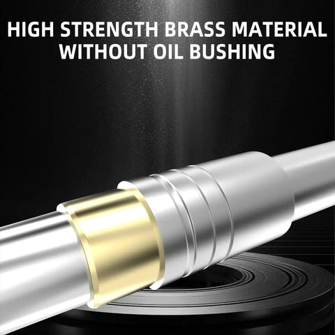High strength brass self lubricating sleeve bearing for precision shaft sliding movement one half inch bore, oil-free bushing.
