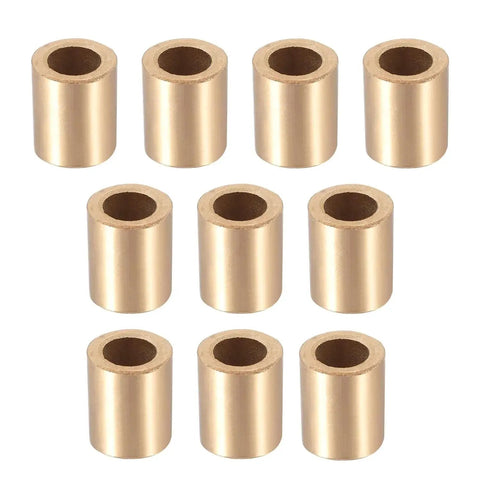 10 Pcs Sleeve Bearing Set With 10 Mm Bore 16 Mm Outer Diameter And 20 Mm Length Self Lubricating Bushings for machinery use