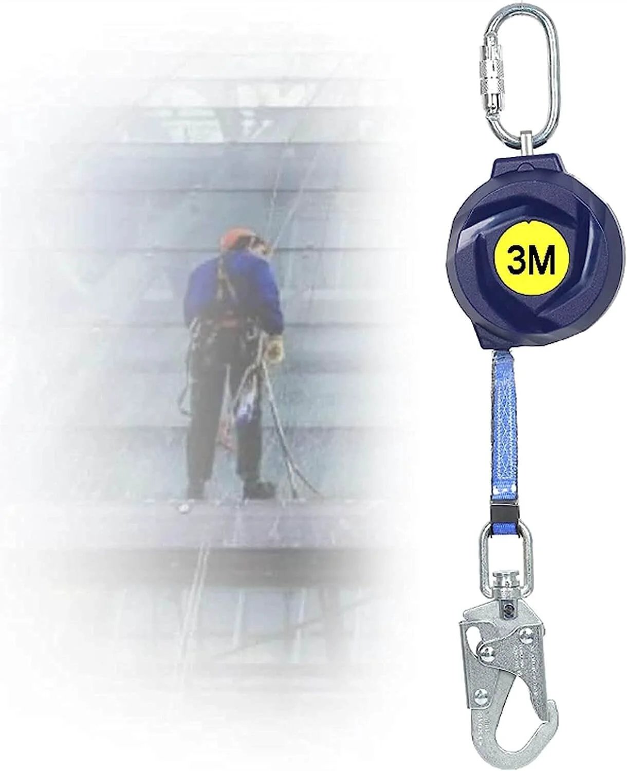 heavy duty self retracting lifeline for fall protectio...