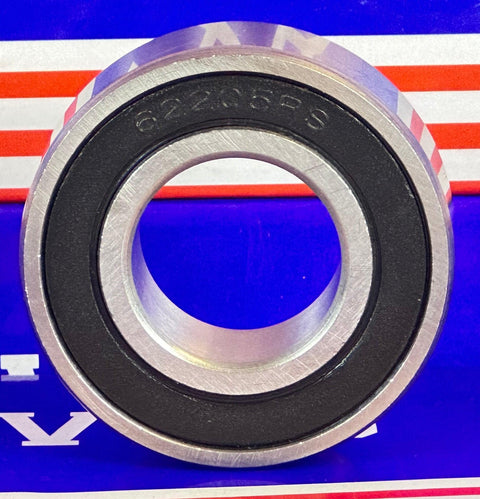 Pack-2 Sealed Bearing 62205-2RS 25x52x18mm
