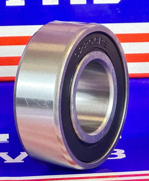 Pack-2 Sealed Bearing 62205-2RS 25x52x18mm