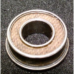 SFR188ZT EZO made in Japan Flanged Stainless Steel 1/4" x 1/2" x 3/16" Bearing