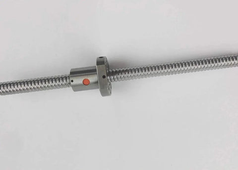 SFU1204 Ball Screw With Nut 600mm Length 12mm Diameter For CNC Machines, showcasing high stiffness and accurate positioning.