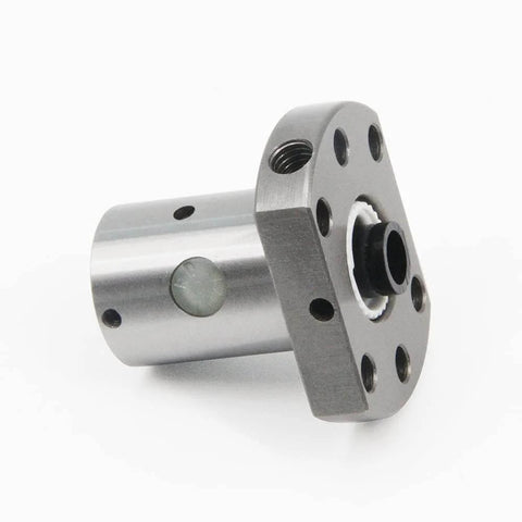 1PCS SFU1204 Ballscrew Nut Diameter 12mm 4mm Pitch Ball Screw Single nut for 1204 nut housing Bracket CNC Carving Machine Parts side view