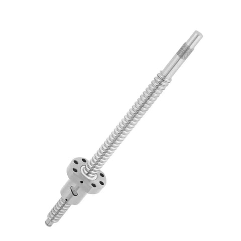 SFU1605 Ball Screw With No Side End Supports, 300mm Rolled Ballscrew With Ball Nut For CNC Machines, High Precision Linear Drive