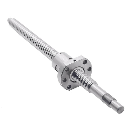 SFU1605 400mm Ball Screw Set with RM1605 Metal Nut, BK/BF12 Support Set and Coupler, 16mm Diameter for CNC Machines
