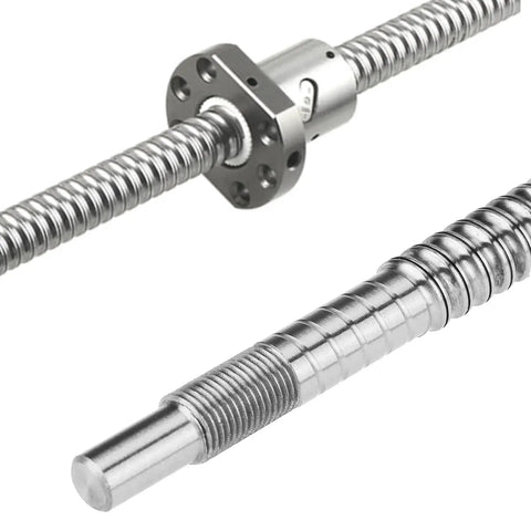 SFU1605 Ball Screw Kit 16mm Diameter 5mm Lead 250mm Length with Nut Housing Bracket End Supports BK12 BF12 and Coupler