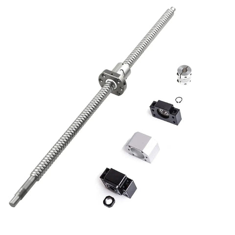 Ball Screw SFU1605 900mm Kit With 16mm Diameter 5mm Lead Nut Housing Bracket End Supports BK12 BF12 And Coupler