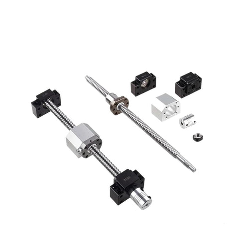 Ball Screws SFU1605 Set SFU1605 Rolled Ball Screw C7 End Machined + Ballnut + Nut Housing BK/BF12 End Support + Coupler RM1605