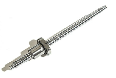 Pro-Grade SFU1610 Ball Screw CNC Kit With 16mm Diameter, 10mm Lead, 800mm Length, Includes Nut, BK BF12 End Supports, Coupler, And End Machining