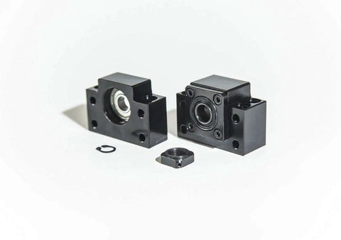 Pro-Grade SFU1610 Ball Screw CNC Kit With 16mm Diameter, 10mm Lead, 800mm Length, Includes Nut, BK BF12 End Supports, Coupler, And End Machining For Smooth Low Noise Motion parts