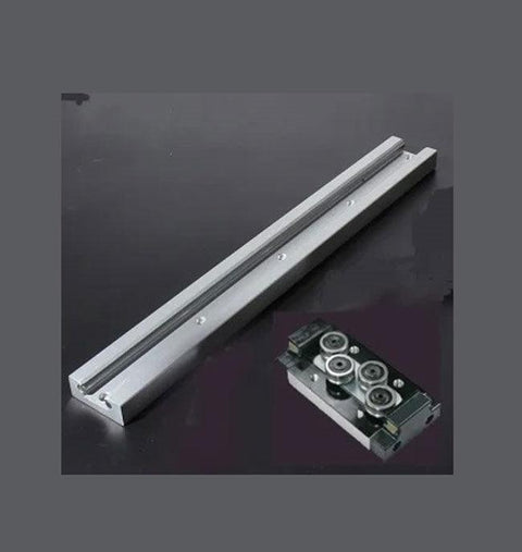 SGR15 4' feet Compact Linear Motion Guide Rail 4 Feet Long + SGB15UU-4 Bearing Block - VXB Ball Bearings