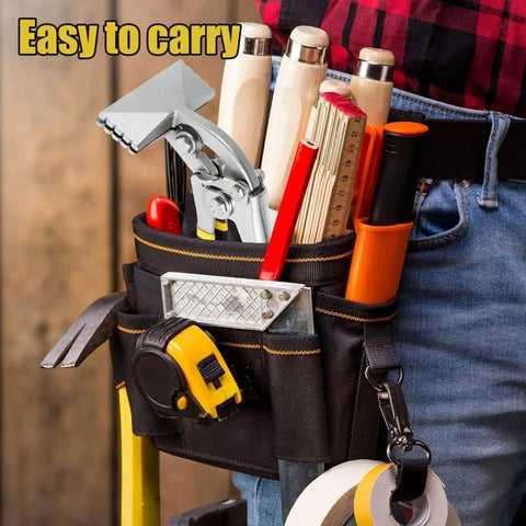Sheet Metal Bender And Hand Seamer 3 Inch Alloy Steel Straight Jaw Tool in tool belt for portable use