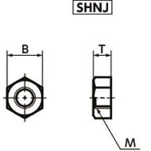 SHNJ-M8 NBK Socket Head Cap Screws - SUS310S- Made in Japan