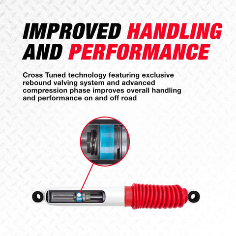 Improved handling and performance with Heavy Duty Suspension Shock Absorber For Chevy Silverado 1500, RS55265
