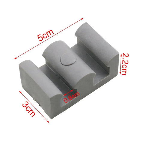 4 Pcs Sliding Shower Door Plastic Bumpers With Screws Glass Specific Anti Collision Buffer for Bathroom Dimensions