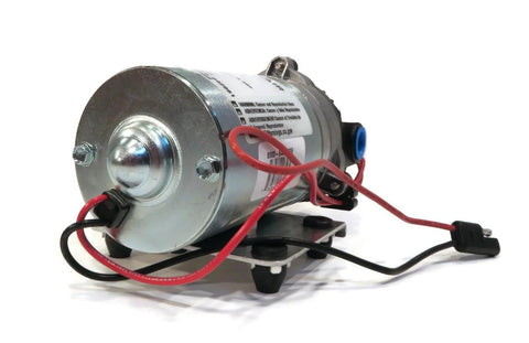 PENTAIR SHURFLO 8000-543-936 12V DC Standard Pump with Wire Harness, 1.8 GPM, 60 PSI, rear view showing wiring and connectors.