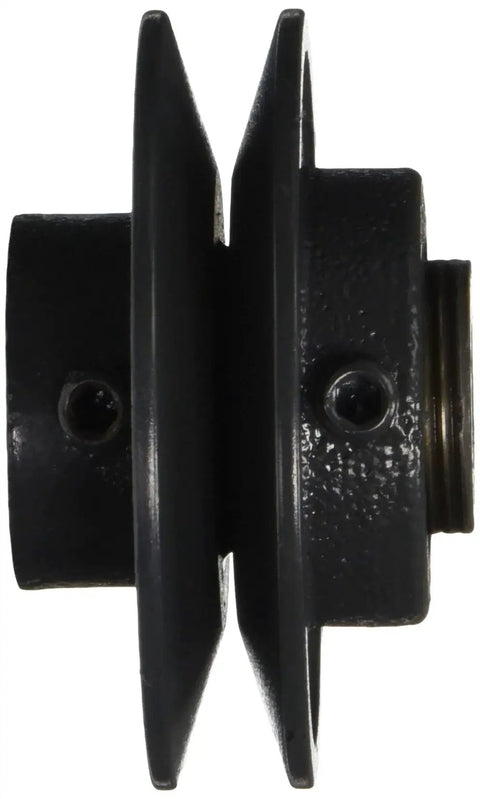 Side view of Variable Pitch Sheave With 1 Groove Finished Bore Cast Iron Construction For 3L Section Belts installed