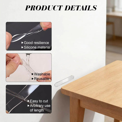 Clear Self Adhesive Cabinet Door Bumpers 40 Pack For Cabinets Drawers And Furniture Noise Dampening Soft Touch Shock Absorbent Pads To Prevent Scratches And Protect Home with focus on material and flexibility
