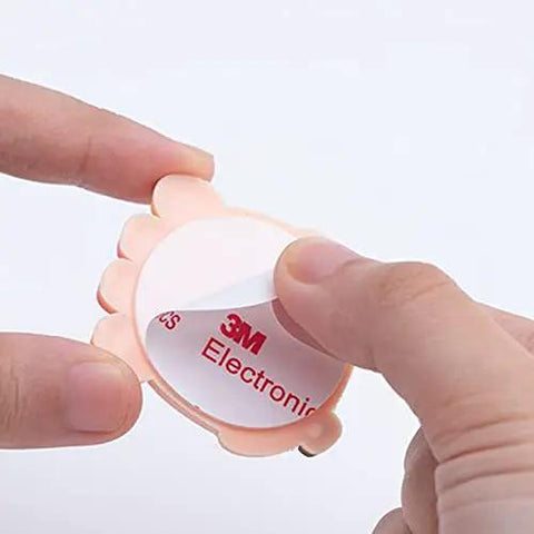 10 Pack Doorknob Wall Mute Crash Pads For Door Handle Protection Anti Collision Silicone Cushions with 3M adhesive backing