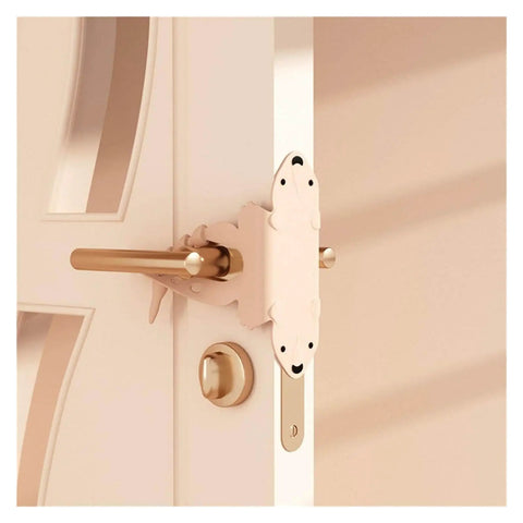 Soft Padded Door Cushions for Noise Reduction and Slamming Prevention, Non Marking Silicone Door Silencers for Dorm Rooms Pack of 3 Beige