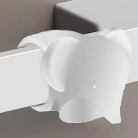 Soft silicone door wall protector cushions every swing to prevent scuffs, reduces door noise, and keeps walls pristine