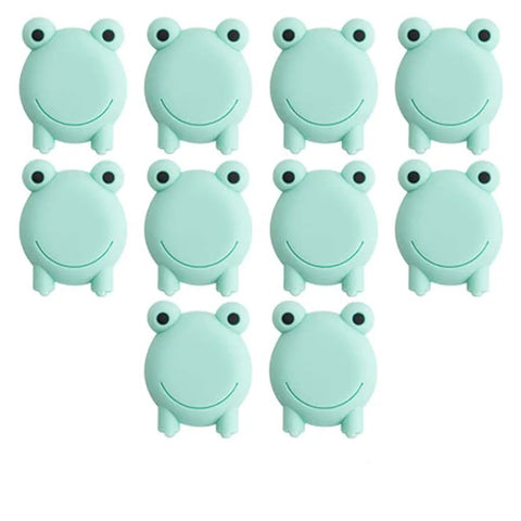 10 Pack Soft Silicone Doorknob Cushions And Wall Protection Pads Anti Collision Silencing Door Stopper Set For Doors Cabinets And Handles