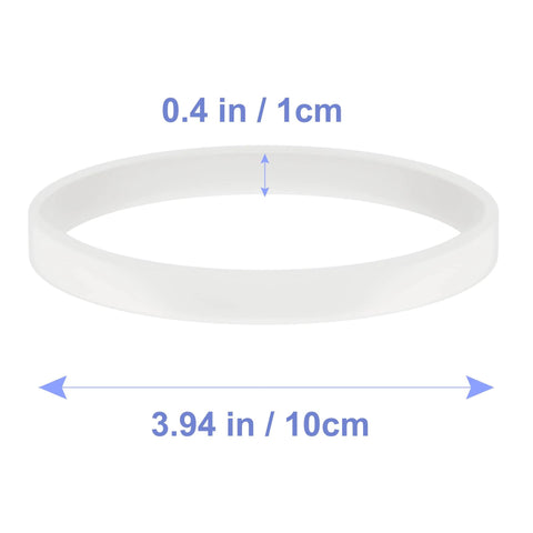Six Pack 10 Cm Silicone Gaskets O Ring Sealing Replacements For Ninja Blender Leak Proof Seals 3.9 Inch Diameter