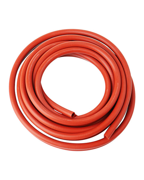 Red Zorqon 13ft silicone P-gasket seal coil for smoker door use, high-temp gasket.