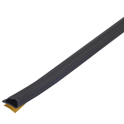 M-D Building Products silicone gasket seal, black, self-adhesive strip for doors and windows, 20 ft