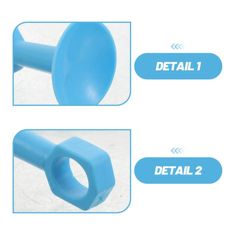 Close-up of Silicone Suction Cup Door Handle Stopper No Drilling Required Door Silencer For Walls And Doors Noise Dampener