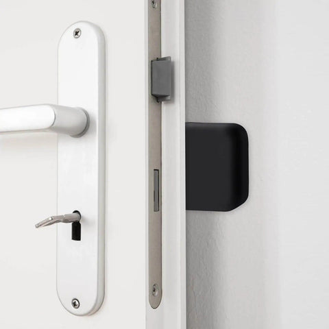 Protect walls and furniture from dents and scratches with a silicone door stopper wall protector; strong adhesive pads cushion door blows, cut noise, and keep homes, offices, and bedrooms serene.