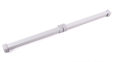 Silver Cabinet Door Vertical Swing Lift Up Stay Pneumatic Arm Kitchen Mechanism Hinges, side view