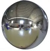 Inflatable Decoration Sphere 50cm Silver Mirror Finish