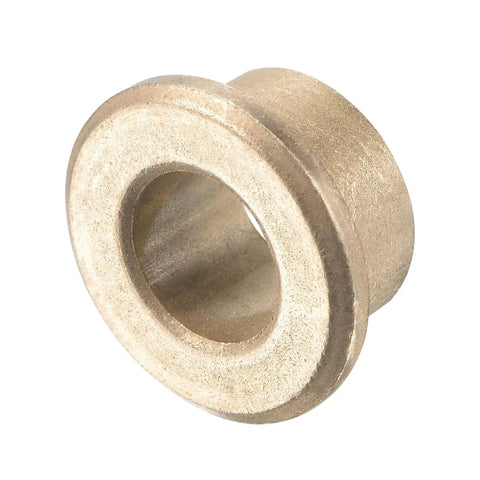 Flange Sleeve Bearing 8mm Bore 12mm OD 8mm Length 16mm Flange Diameter 16mm Flange Thickness 2mm bronze bushing