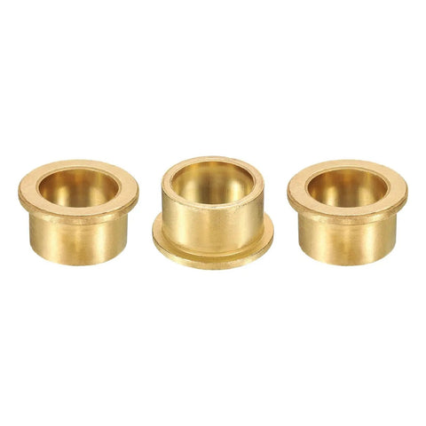 3 Piece Sintered Bronze Flange Sleeve Bearings With 30mm Bore, 38mm Outer Diameter, 25mm Length, self-lubricating bushings