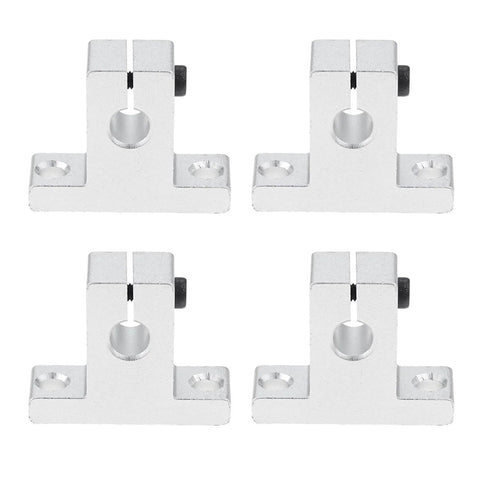 4pcs sk8 shaft support from 600mm linear motion rod guide & 8mm lead screw & sk8 shaft support & scs8uu bearings & 2pcs kp08
