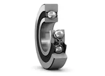 Side view of SKF 361206R track roller bearing with 30 mm bore and 72 mm OD, showing durable steel construction and coated cage.