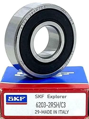 SKF 6203-2RSH C3 Deep Groove Ball Bearing 17x40x12 Mm on branded box